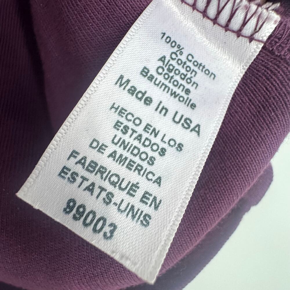 Michael Stars Mac Puff Sleeve Crew Neck Pullover Sweatshirt Plum Size OS NWT - Picture 11 of 11